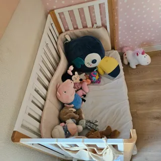 Cuna convertible Kinderkraft Koya +2colchones