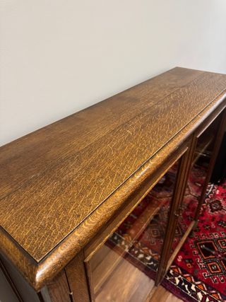 Aparador antiguo inglés de madera roble