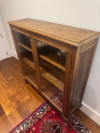 Aparador antiguo inglés de madera roble