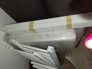 Minicuna colecho madera con ruedas