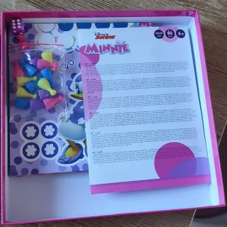 Juego de mesa Disney Junior Minnie 2 en 1