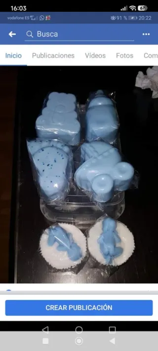 Jabones Artesanales con Dados