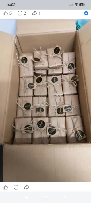 Jabones Artesanales con Dados