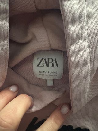 Sudadera rosa con bolsillo