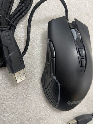 Teclado y Ratón RedThunder USB Negro