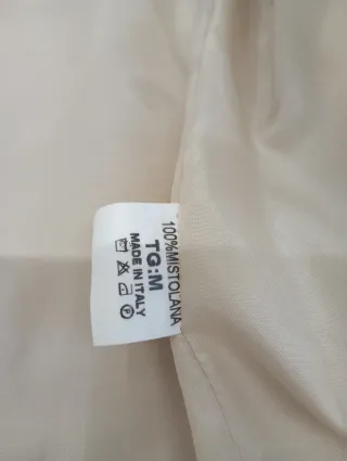 Cappotto donna bianco