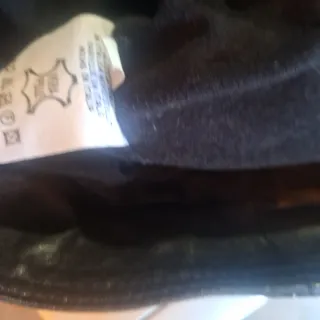 Giubbotto vera pelle nero donna