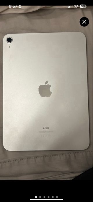 iPad 10ª generación plateado – Como nueva