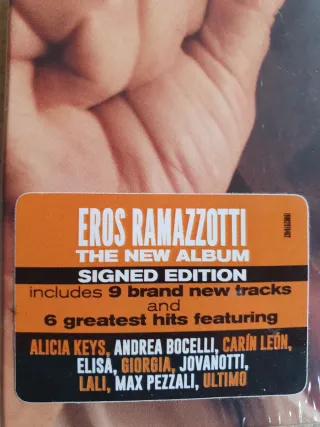 Eros Ramazzotti: FIRMADO Una Storia Importante CD