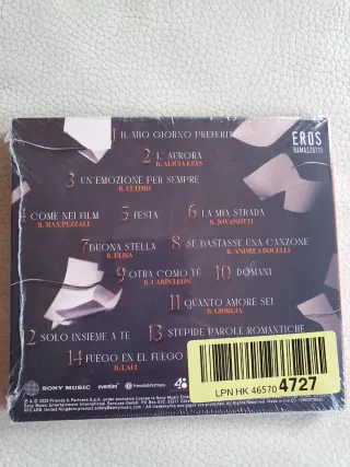 Eros Ramazzotti: FIRMADO Una Storia Importante CD