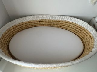 Cambiador de bambú para bebé