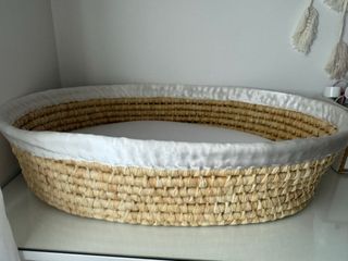 Cambiador de bambú para bebé