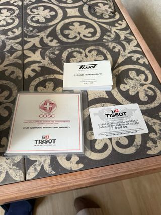 Reloj Tissot Automatics III COSC