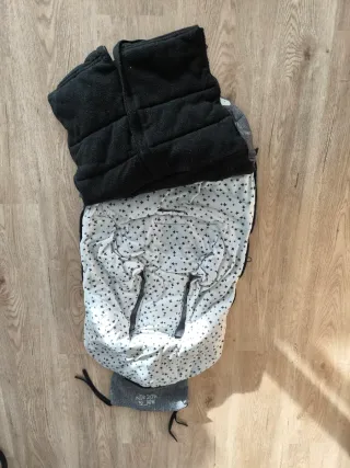 Saco para carrito de bebé gris