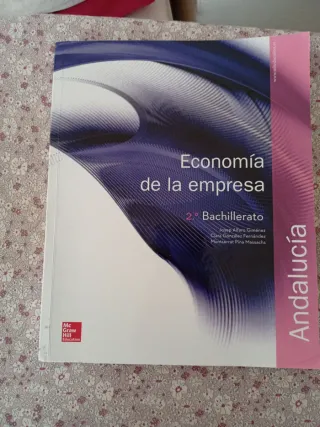 LA - Economia de la empresa 2 Bachillerato. Lib...