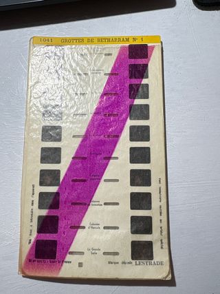 Diapositivas Estereoscópicas Grottes de Betharram