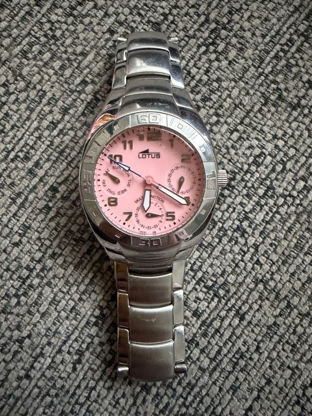 Reloj Lotus Multifunción Acero Inoxidable