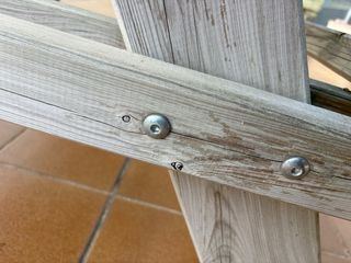 Mesa de picnic de madera exterior