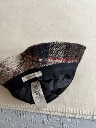 Sombrero Burberry Marrón Multicolor