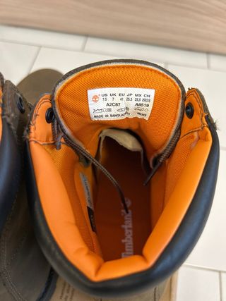 Scarponcini Timberland Marroni Arancio