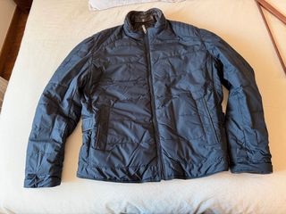 Cazadora Piel Hombre Massimo Dutti Marrón