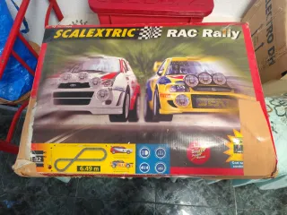 Scalextric RAC Rally con coches