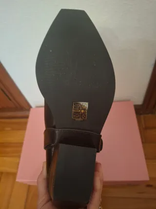 Botas cowboy negras con cadena