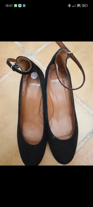 Zapatos planos negros Primichi T.39