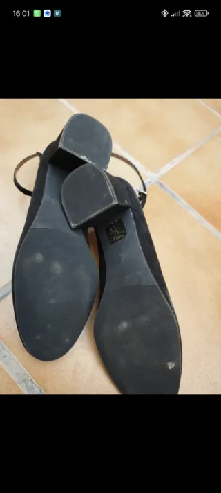 Zapatos planos negros Primichi T.39