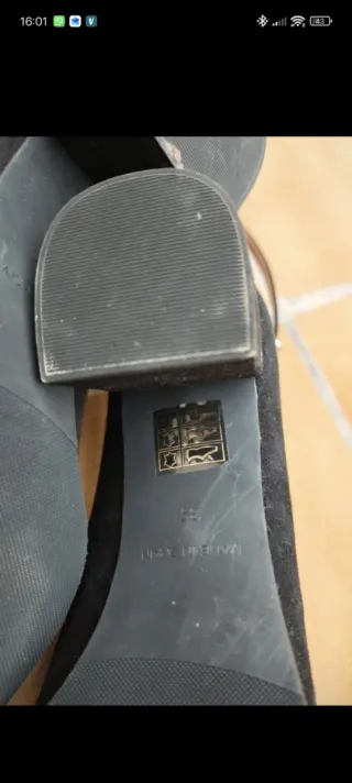 Zapatos planos negros Primichi T.39