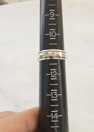 Anillo Plata Ley 925 Nuevo anillo de hombre