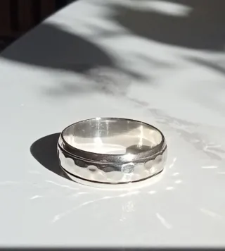 Anillo Plata Ley 925 Nuevo anillo de hombre