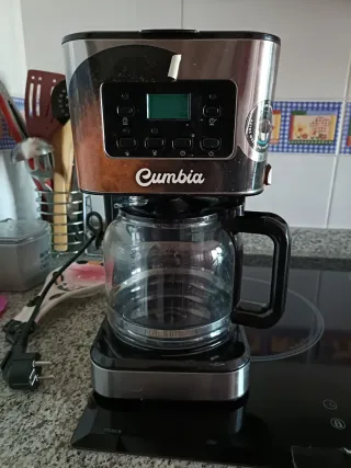 Cafetera Cumbia con jarra de cristal