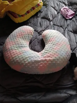 Cojín de lactancia multicolor