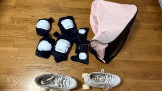 Set Patines Oxelo: Patines, Protecciones y Bolsa