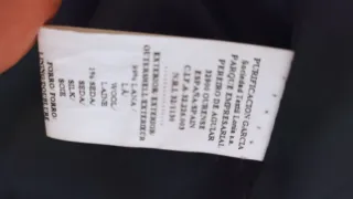 Abrigo Purificación García Negro