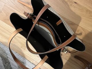 Bolso grande, Carolina Herrera Beige y Marrón