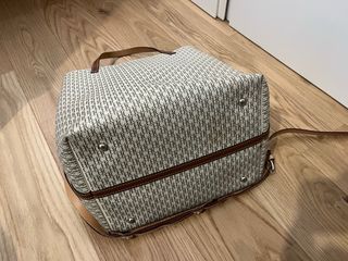 Bolso grande, Carolina Herrera Beige y Marrón