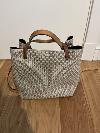 Bolso grande, Carolina Herrera Beige y Marrón