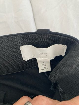 Pantalones de vestir negros talla 2