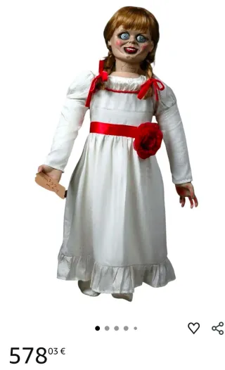 Muñeca Anabelle terrorífica