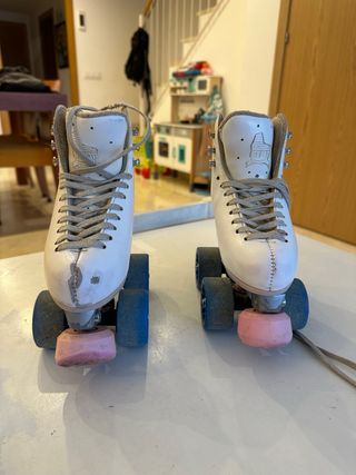 Patines Dalia 4 ruedas blancos