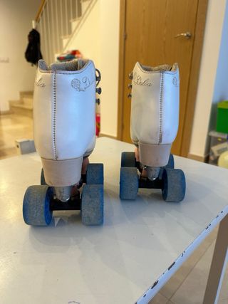 Patines Dalia 4 ruedas blancos