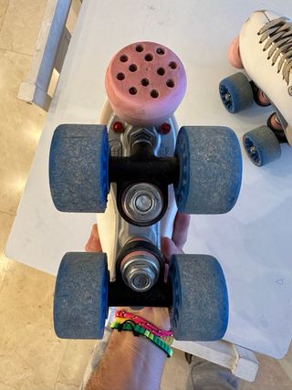 Patines Dalia 4 ruedas blancos