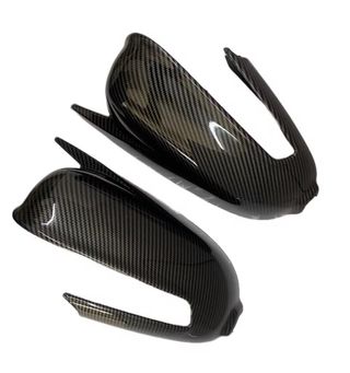 Carcasas Espejo look Carbono Hyundai Kona 18-23