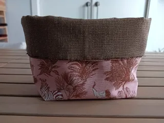 Cesta de tela decorativas