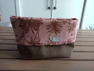 Cesta de tela decorativas