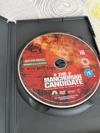 DVD El Candidato Manchuriano (Denzel Washington)