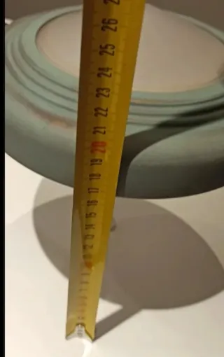 Lámpara de techo halógena metal.