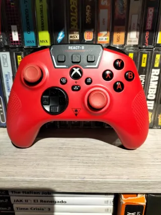 Mando Xbox React-R Rojo